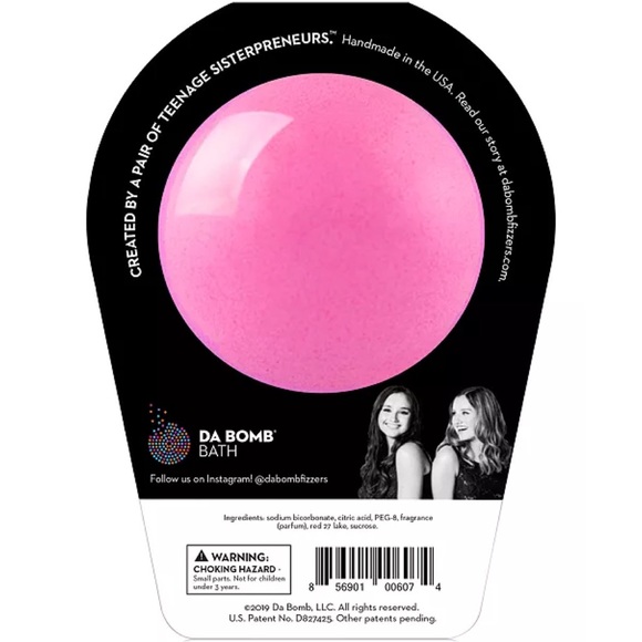 (SOLD) NWT DA BOMB Cotton Candy Bath Bomb - Picture 3 of 5